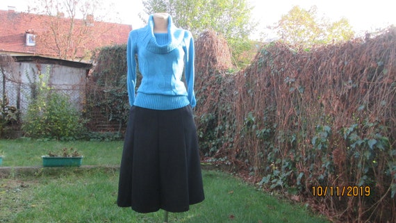 Wool Skirt Pockets / Woolen Skirt / A Line Wool sk