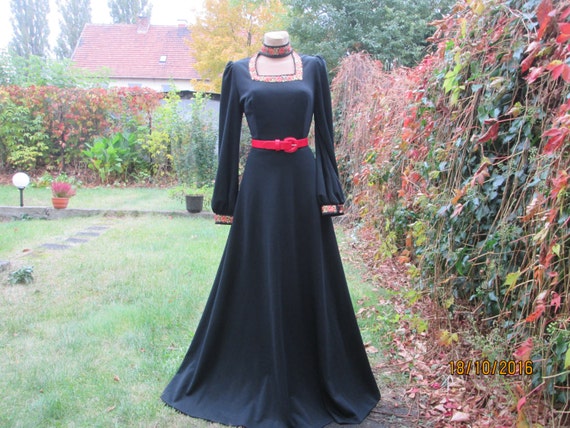 Long Hippie Dress / Dress Vintage / Boho / Retro /