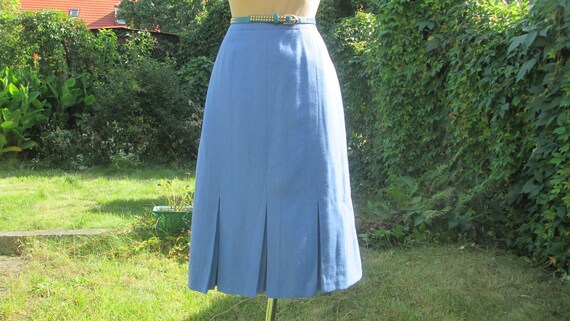 Woolen Skirt / Pencil Wool Skirt / Skirt Vintage /