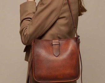 Brown Leather Bag – Handmade Bag