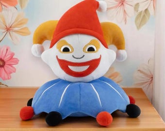 Balatroo Jimboo Plush, Joker Clown Stuffed Cosplay Doll -25cm ,Birthday Gift