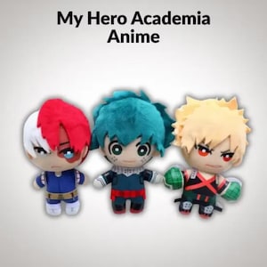 Cute Anime Plushies, Anime Character Plush, Gift For Him/Her