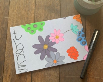 Flower Thank You Card