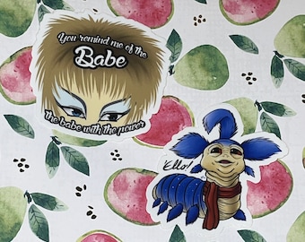 Goblin King Worm Die Cut Sticker CHOOSE!