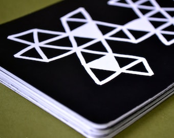 Black and White Baby Activity Cards -  Printable Version Instant Download
