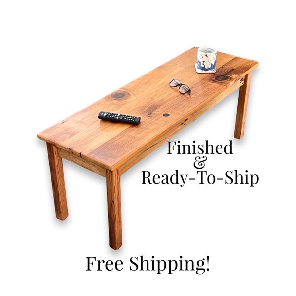 Narrow Coffee Table Etsy