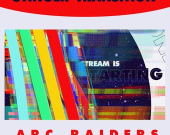 Przejście Raiders Stinger animowane dla OBS i Streamlabs Color Transition