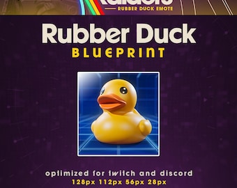 Arc Raiders 3D Rubber Duck Blueprint Animated Emotes – Stream & Chat Ready for Twitch, Discord, YouTube