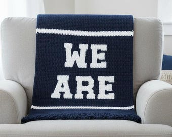 Pennsylvania Inspired Crochet Blanket/Graphgan Pattern