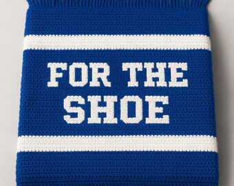 Indiana Colts inspirierte Häkeldecke – FÜR DEN SCHUH Graphgan Muster