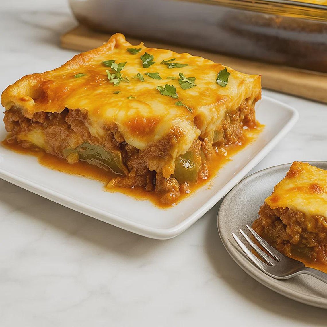 Beef Chiles Rellenos Casserole Recipe (digital Download) - Etsy