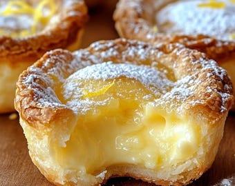 Recept Citroenmagische taarten | Makkelijk zoet dessert (digitale download)