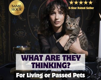 Pet Psychic Reading | Animal Communication and Energy Reading | Understand Your Pet’s Feelings, Needs & Spiritual Connection | Fast Delivery