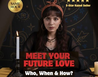 When Will I Meet Him? Future Love Tarot Reading, Next Partner Timing, Soulmate Prediction, Psychic Love Forecast, 1-3 Hours Delivery