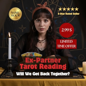 Lecture de tarot d'un ancien partenaire | Lecture psychique d'amour et de réconciliation | Vous leur manquez ? Énergie, sentiments et connexion future | 1 à 3 heures PDF