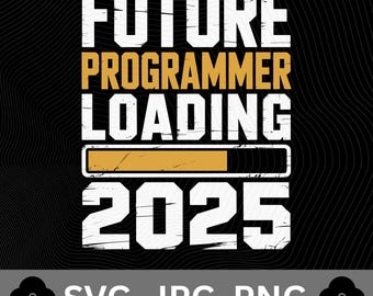 Téléchargement instantané du futur programmeur SVG - 2025 Tech Design