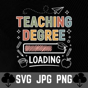Lärarexamen Laddar SVG PNG - Framtida lärarexamen Direktnedladdning