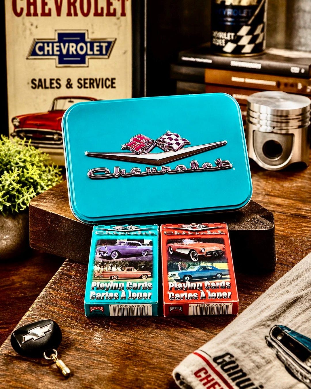 1999 Chevrolet Limited Edition Playing Cards Set, Collector Tin, Chevy ...