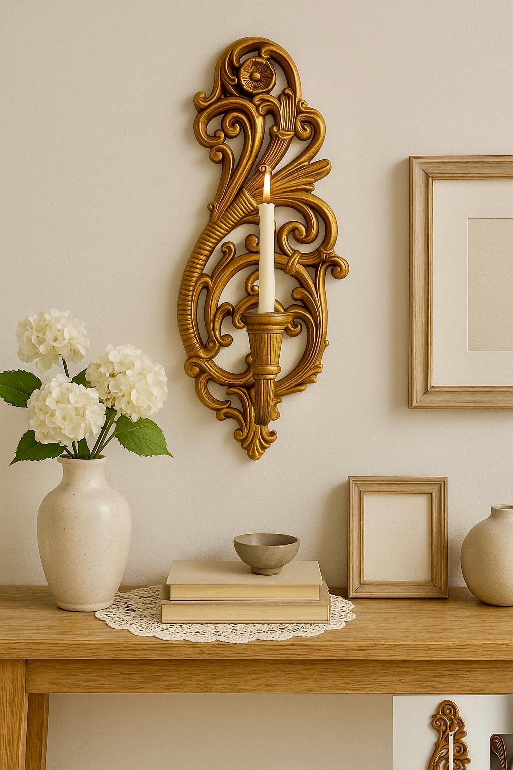 1970s SYROCO USA製 ヴィンテージ壁飾り 鳥と木 1970s SYROCO USA製 ヴィンテージ壁飾り 鳥と木 Vintage Syroco Wall