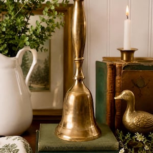 Antique Hand Bell - Etsy