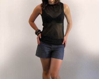 camiseta tul negra