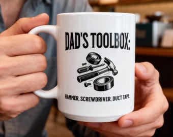 Father's Day Toolbox Mug: DIY Dad Gift
