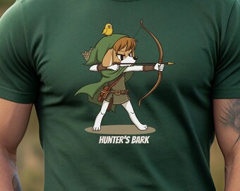 Beagle Ranger DnD T-Shirt, Gift for Dog Lovers & Gamers