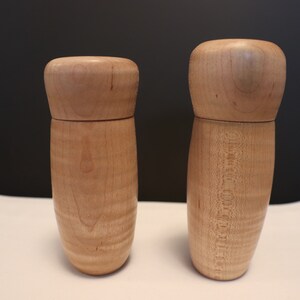 Keepsake miniature mini urns Curly Maple (choice of 2)