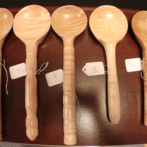 Curly maple spoon utensil
