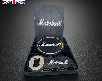Marshall Coaster and Bottle Opener