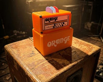 Orange Pick Holder with Gift Box