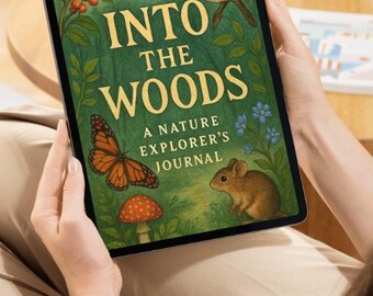Printable Nature Journal Pages: Kids Outdoor Exploration (PDF)