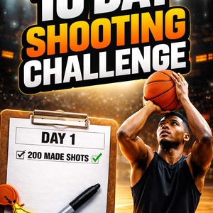 10-Day Basketball Shooting Challenge PDF | Daily Shooting Workout Plan