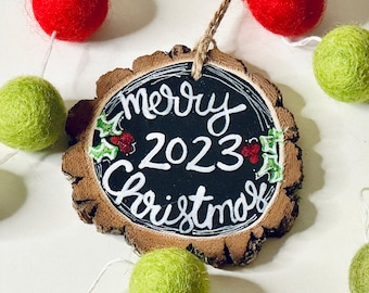 Merry Christmas 2023 Ornament