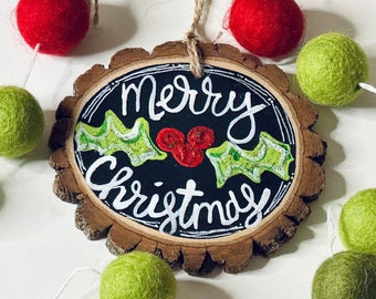 Merry Christmas Ornament