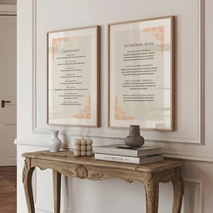 Zen Buddhist Wall Art Set of 2 Eightfold Path Four Noble Truths Buddha Posters Zen Mindfulness Home Decor  Buddha Truths Spiritual Print MP4