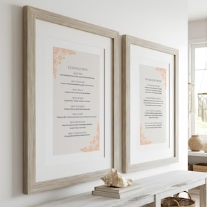 Set of 2 Buddhist Wall Prints Eightfold Path Four Noble Truths Buddha Posters Zen Home Decor Mindfulness Wall Art MP4