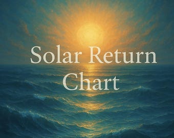 Solar Return Astrology Reading | Year Ahead Birthday Chart Forecast | Travel Birthday Astrology Report