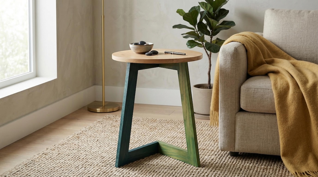 DIY C Table Plans | Beginner Woodworking Side Table Pattern (digital ...