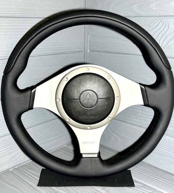 Evolution Lancer 7, 8, 9 Mitsubishi MOMO Steering Wheel, Genuine