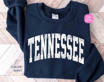 Tennessee Sweatshirt, Volunteers Sweater, Tennessee Football Sweater, Tennessee Game Day Crewneck, Tennessee Lover Gift Sweater