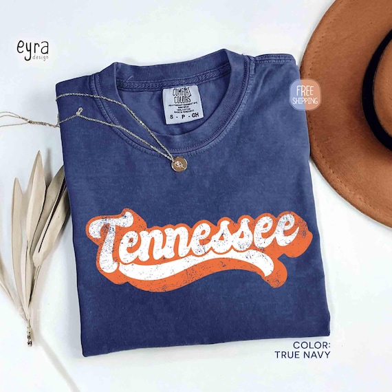Comfort Colors Tennessee Shirt, Tennessee Game Day Shirt, Tennessee Vintage Football Tee, Retro Tennessee State Shirt, Tennessee Travel Gift