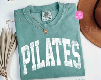 Comfort Colors Pilates Shirt, Pilates Time Shirt, Pilates Lover T-shirt, Pilates Student Shirt, Pilates Teacher Gift, Pilates Workout Shirt