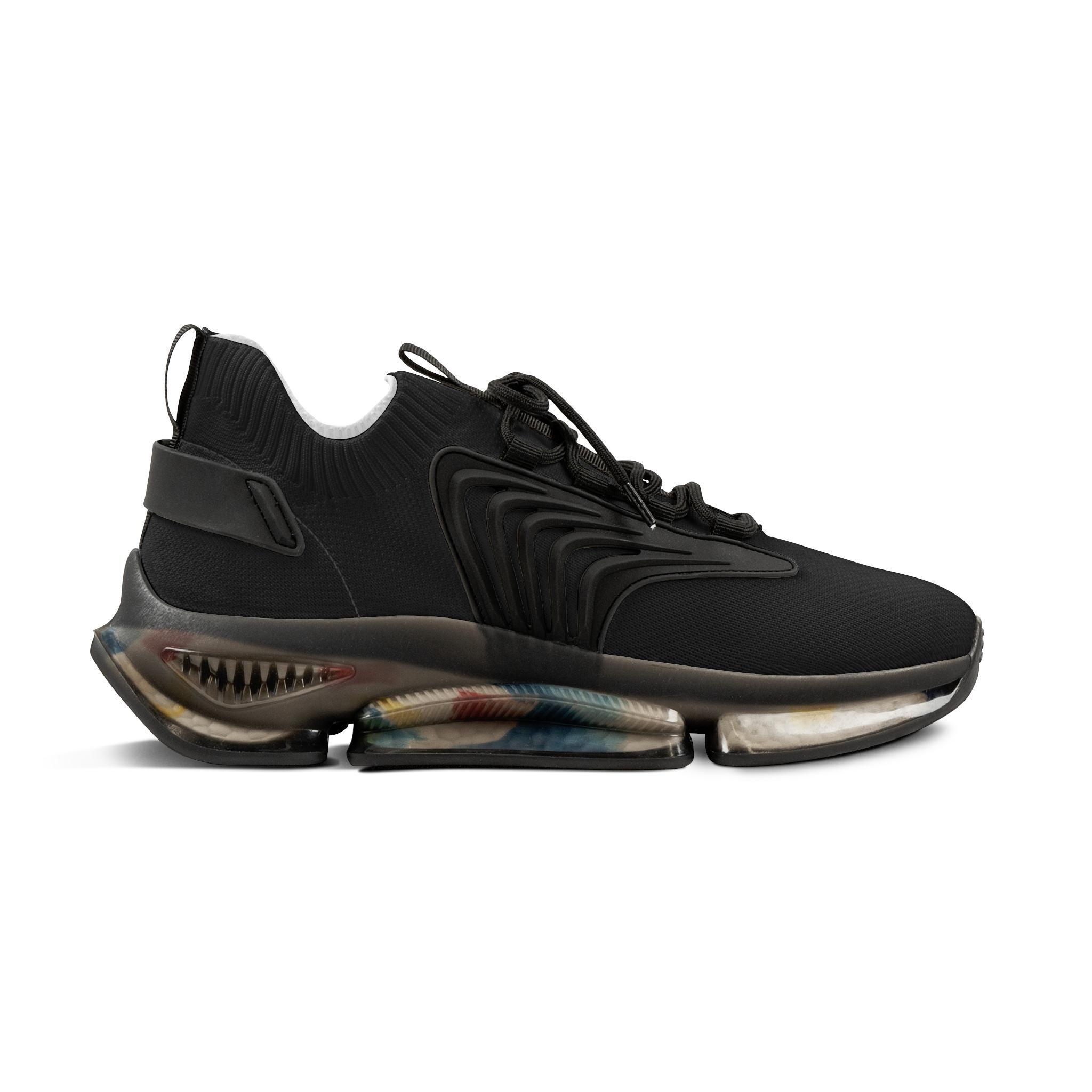 Zapatillas deportivas de malla negra / Zapatillas de running transpirables