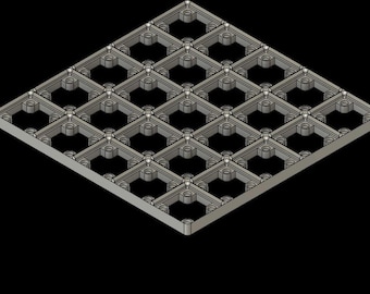 Gridfinity Baseplate: Modular 3D Printed Organizer