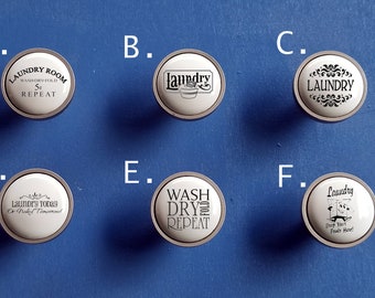 Laundry Room Knobs Etsy