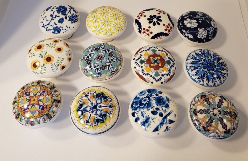 Anthropologie Inspired Dresser Knobs / Custom Ceramic Etsy