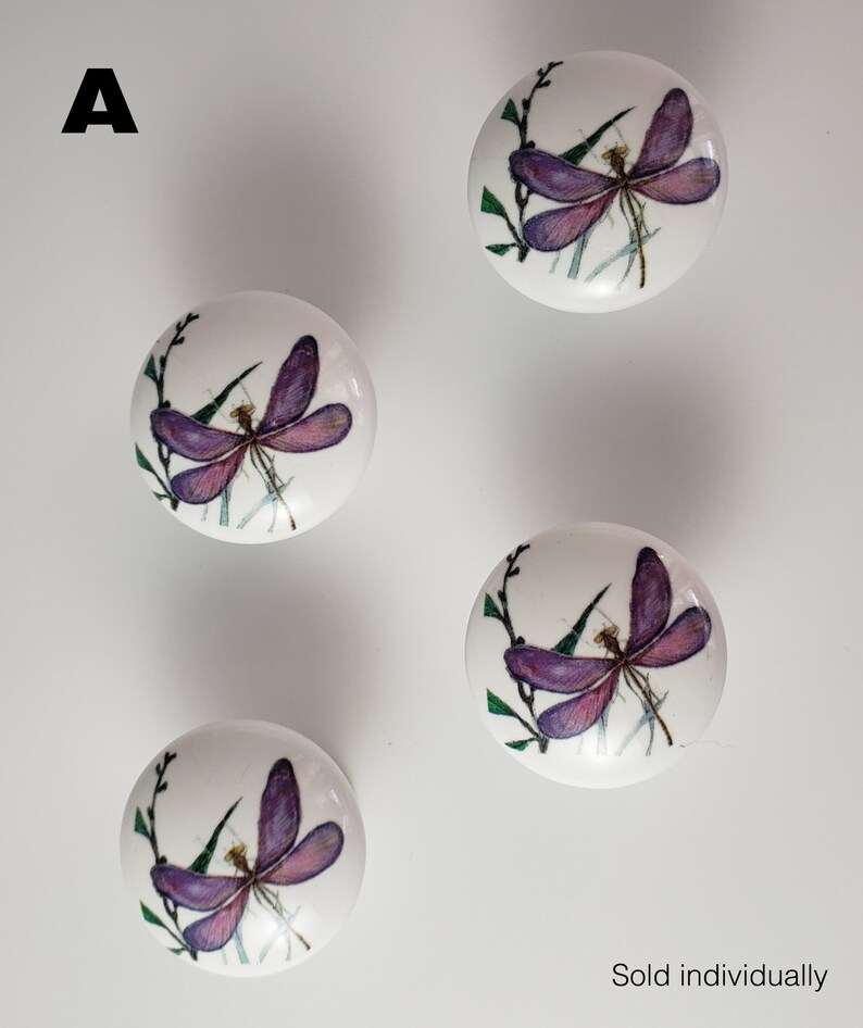 Dragonfly Kitchen Knobs Custom Kitchen Knobs Cute Cabinet Knobs Custom Dragonflies Cabinet Pulls Kitchen Dragonfly Buttons