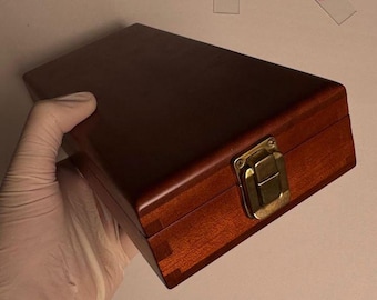 Dexter Morgan Trophy Blood Slide Box | Exact Replica for Dexter Fans & Collectors