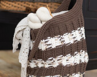 Crochet Pattern ~ Smores Tote Pattern PDF Téléchargement numérique instantané
